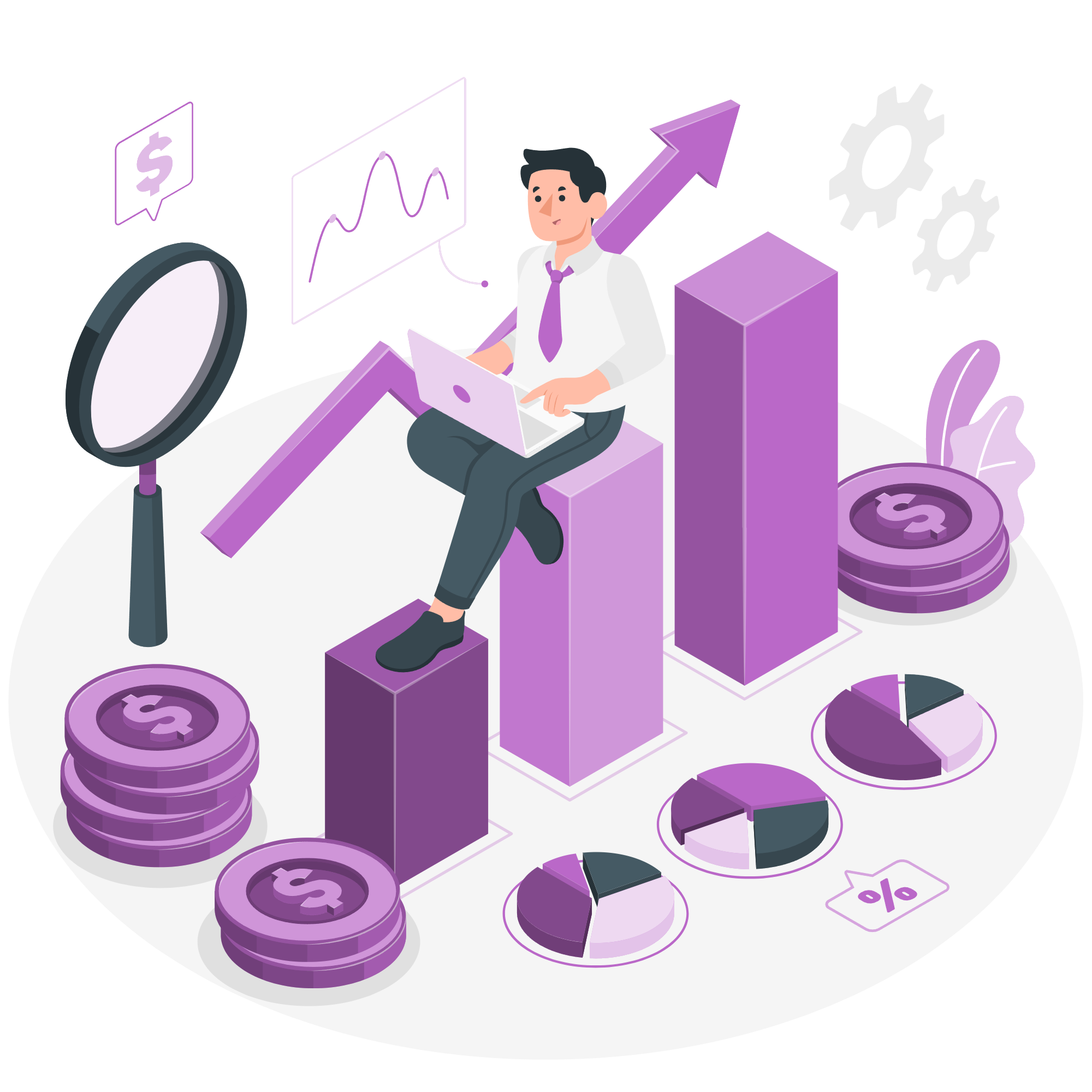 Business financial dashboard